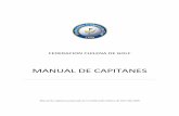 MANUAL DE CAPITANES - chilegolf.clchilegolf.cl/sitio/files/archivos/58761eb1-a948-4c4d-952f-523fc83f... · MANUAL DE CAPITANES DE LA FEDERACION CHILENA DE GOLF INTRODUCCIÓN Los capitanes