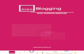 Blogging - .4 | Blogging . SVEA Training Modules . Introduction . T. his Module is designed to introduce