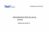 PROGRAMACIÓN DE AULA 3ºESO - Salamancachampagnatsalamanca.maristascompostela.org/programaciones08-09/3...... Basics Progress Book B, al DVD como al Teacher’s Resource Book. ...
