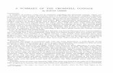 A SUMMARY OF THE CROMWELL COINAGE - britnumsoc.org BNJ/pdfs/1966_BNJ_35_17.pdf · 164 A SUMMARY OF THE CROMWELL COINAGE However, the death of Cromwell in September of 1658 apparently