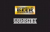 COUNTRY WINNERS - World Beer Awards · COUNTRY WINNERS THE HILTON LONDON ... Stout & Porter Flavoured Stout / Porter ... Cerveja Musa: Mick Lager Spain Country Winner Estrella Damm: