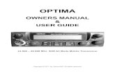 Optima Operating Manual Rev 3 - CBRadioMagazine.com Reviews/Yeticom Optima/Optima... · INTRODUCTION Congratulations on your purchase of Yeticom's OPTIMA 10/12 meter FM/SSB/AM transceiver.