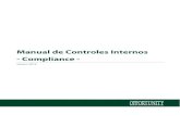 MANUAL DE CONTROLES INTERNOS - COMPLIANCE · manual de controles internos - compliance - v.01/2018 manual de controles internos - compliance - v.01/2018