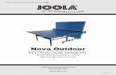 1RYD 2XWGRRU - JOOLA USA · • Set the table up on a level surface. • Do not cover it with plastic foil because condensation may form beneath it. ... pagos (si ya se ha vencido