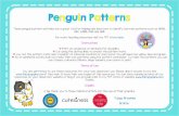 Fudgy Brownies Grafos - fairypoppins.com · These penguin pattern activities are a great tool for helping kids learn how to identify common patterns such as ABAB, ABC, AABB, AAB and