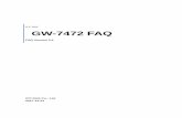 GW-7472 FAQ en - ICP DAS · ICP DAS GW-7472 FAQ ... software is RSLogix 5000. Please follow the steps below: (a)Add a new Module and select ETHERNET-MODULE. (b)Configure the “Module