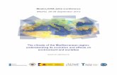 The climate of the Mediterranean region: understanding its ... · MedCLIVAR 2012 Conference! iv! Guiot, J. Objectif Terre: Mediterranean Basin (OT-Med), an initiative for studying