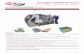 Formadora TRAYFECTA® Serie S - Delkor Systems, Inc Trayfecta S Series... · Formadora TRAYFECTA® Serie S Cajas de Cartón, Cartón Corrugado, Bandejas General • Flexibilidad: