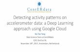 Detecting activity patterns on accelerometer data: a Deep ... · •The LISS (Longitudinal Internet Studies for the Social sciences, maintained by CentERdata) panel consists of about
