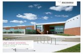 JSF HIGH SCHOOL - Rehau · JSF HIGH SCHOOL Radiant Heating and Cooling ... (JSF), a French language high school, is dedicated to fostering an enriched, student-focused learning experience