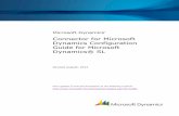 Connector for Microsoft Dynamics Configuration Guide for ... · 2 CONNECTOR FOR MICROSOFT DYNAMICS CONFIGURATION GUIDE FOR MICROSOFT DYNAMICS® SL Microsoft Dynamics is a line of