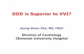 DDD is Superior to VVI? - circulationcirculation.or.kr/workshop/2007spring/file/DDD Pacemaker is... · What’s the Problem with DDD? DDD pacing forces the pacemaker to stimulate