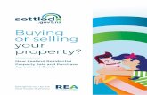 Buying or selling your property? - reinz.co.nz of Practice/2018... · F iformai i i ii settled.govt.nz i info@settled.govt.nz 9o find out more about visit rea.govt.nz, 0800 367 7322