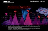 iPerform for Application Performance Monitoring · iPerform for Application Performance Monitoring Market-leading application performance management solutions* from CA Technologies