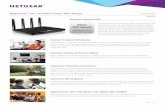 Nighthawk X8—AC5000 Smart WiFi Router - Netgear .Nighthawk ® X8—AC5000 Smart WiFi Router Data
