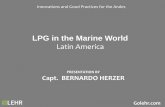 LPG in the Marine World - Home - WLPGA · LPG AS A MARINE FUEL • A major opportunity for the propane industry to displace gasoline and diesel fuel in the marine market • Propane