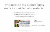 Importancia de las biopelículas en la inocuidad alimentariaalaccta.org/wp-content/uploads/2018/04/2-Importancia-de-las... · Importancia de L. monocytogenes •En la década de los
