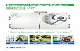 Commercial Ventilation Solutions - Airflow Developments ...· Commercial Ventilation Solutions FLEXI