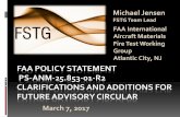 FAA POLICY STATEMENT PS-ANM-25.853-01-R2 … · faa policy statement ps-anm-25.853-01-r2 clarifications and additions for future advisory circular march 7, 2017 michael jensen fstg