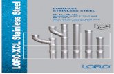 LORO-XCL Stainless Steel and 1.4404 (AISI 316 L) .LORO-XCL Stainless Steel Pipes Content LORO-X The