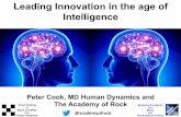 Leading Innovation in the age of Intelligence · Business Excellence plus Music with The Academy of Rock Smart thinking In Black and White from Human Dynamics @academyofrock Leading
