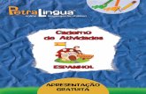 Caderno de Atividades - PetraLingua .Caderno de Atividades ESPANHOL. Activity Book with Audio CD