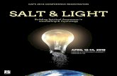CAPS 2018 CONFERENCE REGISTRATION SALT & LIGHT .MARRIAGE, FAMILY, SEXUALITY & CHILD TRACK MARK YARHOUSE,