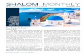 SHALOM MONTHLY - shalom- .5 Shalom’s Vision Shalom aptist hurch is a church where our first love