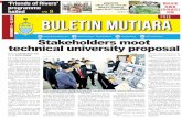Stakeholders moot technical university proposal · KEY industry players in Penang are coming together to propose ... Buletin Mutiara got an oppor - tunity to have a quick chat with