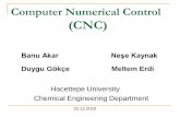 Computer Numerical Control (CNC) - mosafavi.iut.ac.ir · What are NC & CNC ? Numerical control (NC) is a method of automatically operating a manufacturing machine based on a code