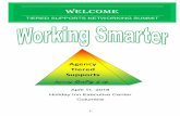 WELCOME [dmh.mo.gov] · Welcome to the 2018 Missouri Tiered Supports Networking Summit: Working Smarter! ... share experimental data and case studies supporting its effectiveness,