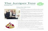 The Juniper Tree · 1 Immanuel Lutheran Church / November 2018 Every One Take One! Dear Immanuel friends, We have a job to do! Each one of us! We have a directive from