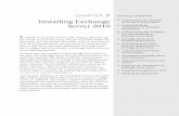 Installing Exchange Understanding the Exchange Server 2010 ... · In Exchange Server 2010, however, the client access servers also manage MAPI (such as Outlook) client connectivity.
