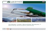 Schletter Solar Mounting Systems Mounting and project planning · to 30 Legal notice Address: Schletter GmbH Gewerbegebiet an der B15 Alustrasse 1 83527 Kirchdorf / Haag i.OB Germany