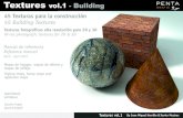 45 Texturas para la construcción 45 Building Textures · Texturas fotográficas alta resolución para 2D y 3D Hi-res photografic textures for 2D & 3D Manual de referencia Reference