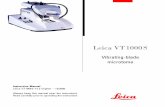Leica VT1000S Vibrating-blade microtome manual · Title: Leica VT1000S Vibrating-blade microtome manual Author: Research Facilities Keywords: leica vt1000s, vibrating blade, microtome,