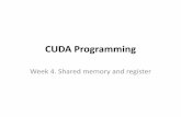 CUDA Programming - National Tsing Hua Universitycherung/teaching/2010gpucell/CUDA04.pdf · •The automatic variables declared in a CUDA ... int ldb, float* C, int ldc, ... next slide
