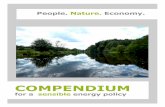 COMPENDIUM - thegwpf.com · COMPENDIUM for a sensible energy policy. 1 Germany's Energiewende – where we really stand In March 2017, the German Federal Ministry of Economics and