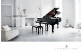 Piano BUYER’S GUIDE - steinwayparamus.comc94babcc-fa76-4b8c-b1a6-8e... · piano line features beautiful, traditional furniture styles and finishes at a truly exceptional price and