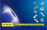 SELF CLINCHING FASTENERS - Techfast · producttype description page content selfclinchingstandoffseries producttype description page selfclinchingnutsseries producttype description