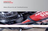 Mechanical Solutions - Henkel Adhesives · Mechanical Solutions The objective of this solution guide is to facilitate your search of the right LOCTITE ® and TEROSON products for