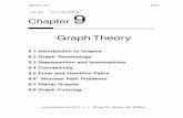 Gr aph Theor y - Columbia Universityabishek/files/DM-Ch9.pdf · Gr aph Theor y 9.1 Intr oduction to Graphs 9.2 Graph T erminology 9.3 Represention and Isomorphism 9.4 Connectivity