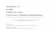 ANNEX A to the 1998 FX and Currency Option Definitions · Algerian Dinar. “Algerian Dinar” and “DZD” each means the lawful currency of the People’s Democratic Republic of