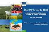 The CAP towards 2020 - European Commissionec.europa.eu/.../docs/implementation-ms-notifications-slides_en.pdf · The CAP towards 2020 Implementation of the new ... The synthesis presented