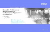 Reusable Architectural Decision Models for Enterprise ...soadecisions.org/download/BIT-SOADecisions4QOSA.pdf · Reusable Architectural Decision Models for Enterprise Application Development