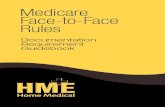 Medicare Face-to-Face Rules - HME Home Medical Face-to-Face... · 4 Durable Medical Equipment Face-to-Face Rule Important Facts: CMS expects that the patient’s medical records will
