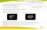 MRI for Nucleus implant recipients - cochlear.co.il CI 2.pdf · MRI for Nucleus® implant recipients Radiographer’s instructions ... Use a minimum of two layers at or near full