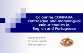 Colouring COMPARA contrastive and monolingual colour ... · Colouring COMPARA contrastive and monolingual colour studies in English and Portuguese Rosário Silva Susana Inácio Diana