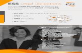 ESS Legal Obligations - essit.com · • SPED Fiscal • SPED accounting • EFD - Reinf Our Competences • Business Analytics • Systems integration • Finance and Accounting