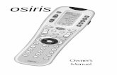 MX350 Manual.qxd 8/13/2004 10:03 AM Page 1 osiris · MX350 Manual.qxd 8/13/2004 10:03 AM Page 10 Press and hold the button on your old remote control until the display changes to
